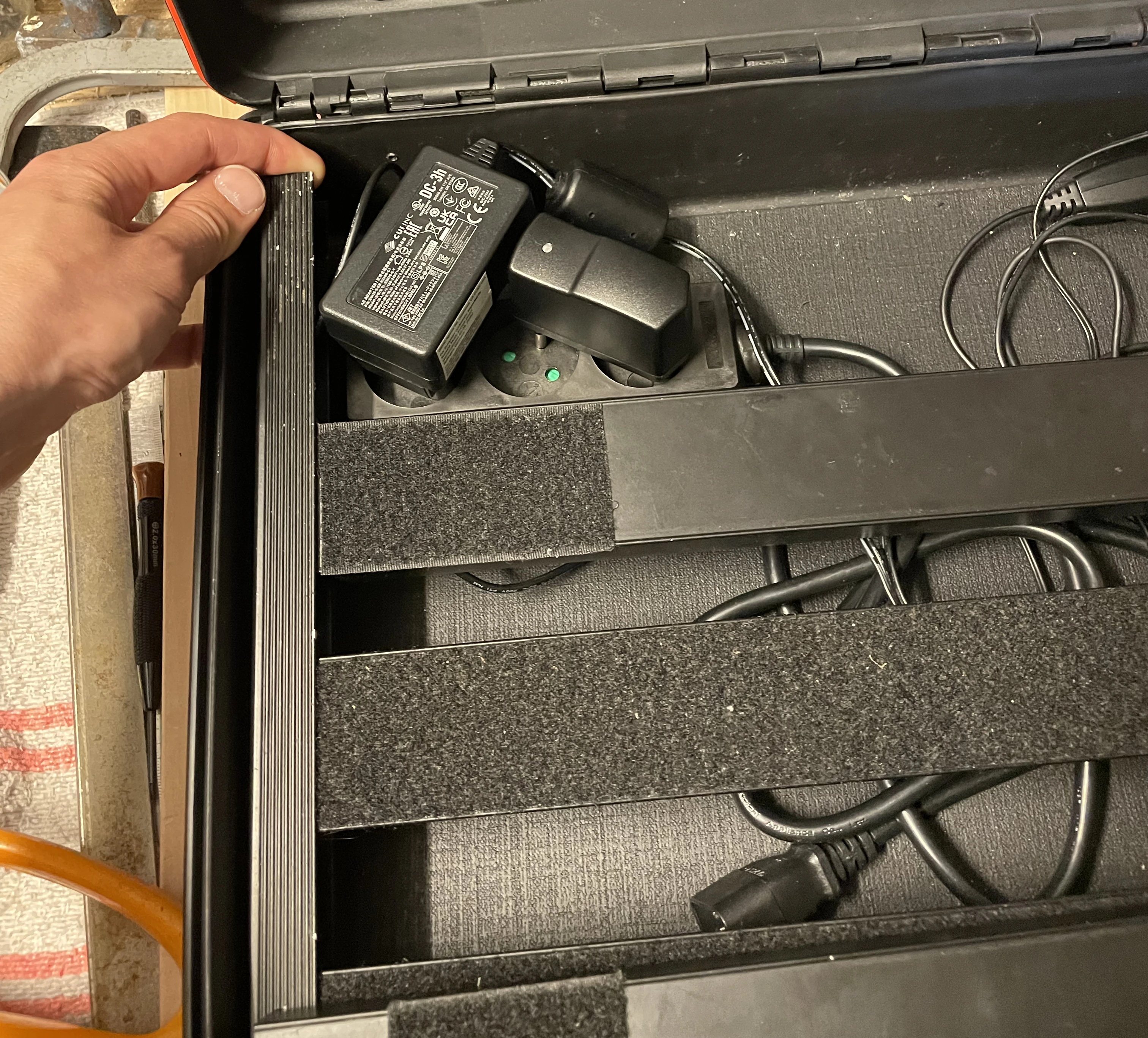 Setting up the metal board height